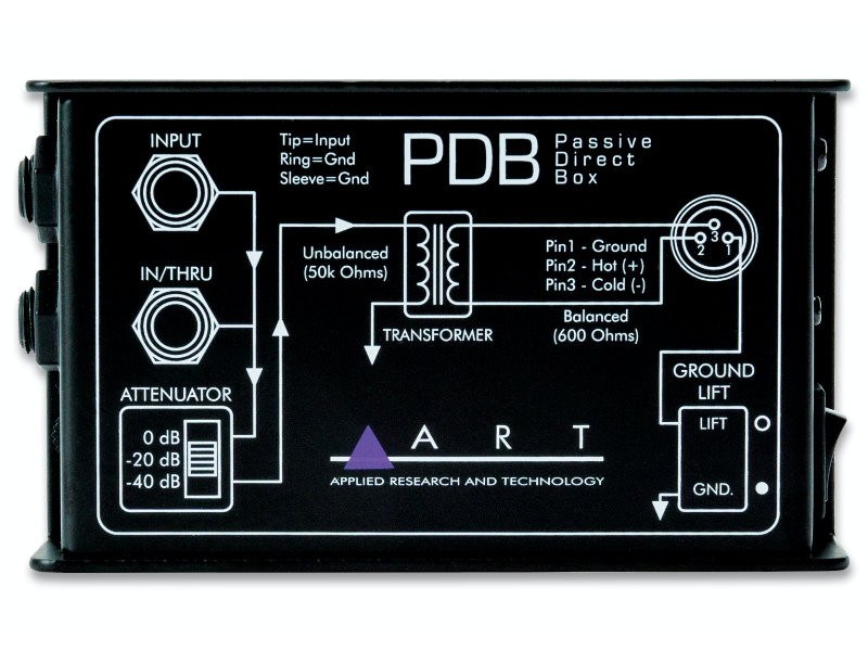 ART PDB passzív DI-Box | hangszerdiszkont.hu