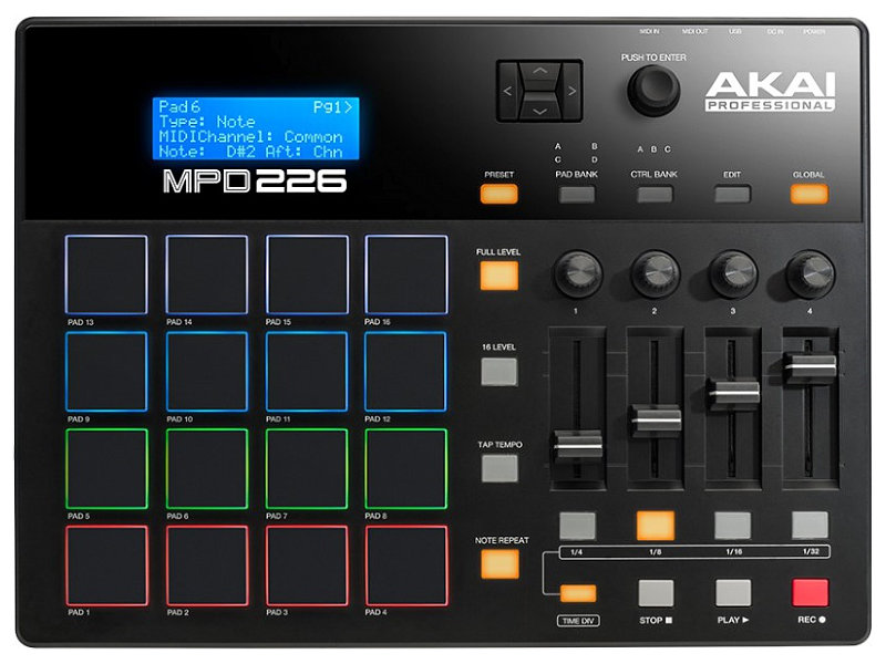 Akai Pro MPD 226 Pad kontroller | hangszerdiszkont.hu