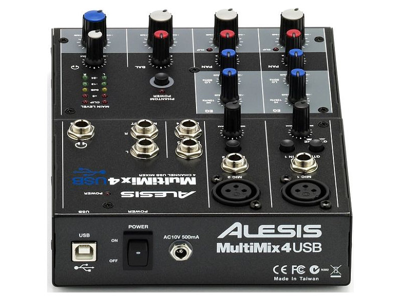 Alesis MultiMix 4 USB keverő | hangszerdiszkont.hu