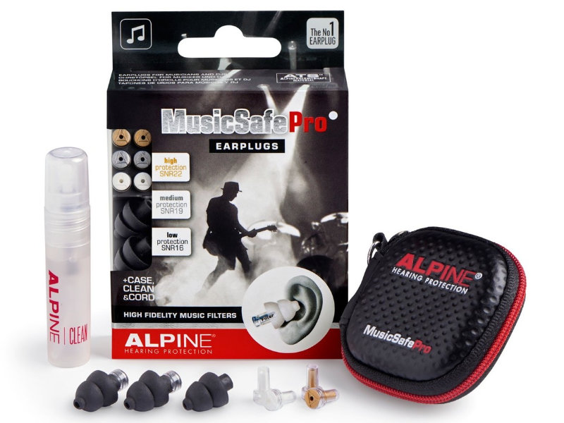 Alpine MusicSafe Pro füldugó - fekete | hangszerdiszkont.hu