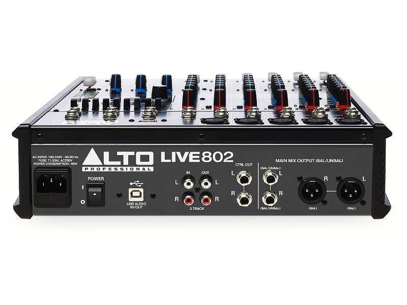 Alto Pro Live 802 Professional 8-csatornás analóg keverő | hangszerdiszkont.hu