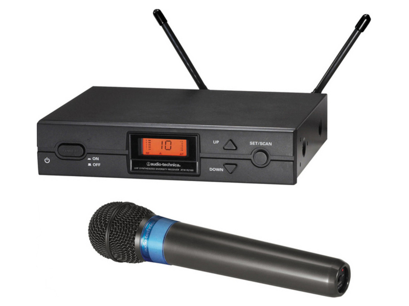 Audio-Technica ATW-2120bD vezeték nélküli kéziadós dinamikus mikrofon szett | hangszerdiszkont.hu