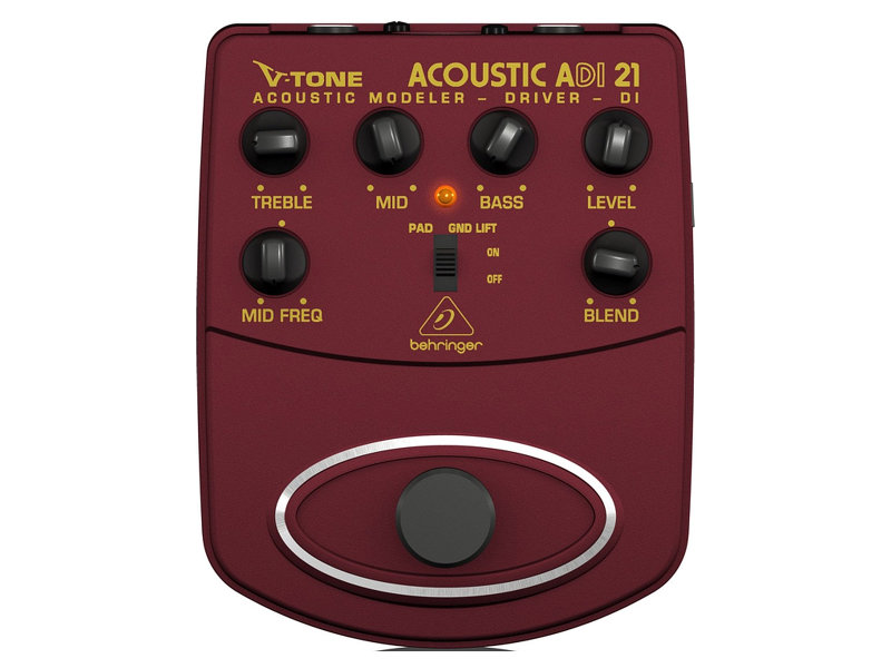 Behringer ADI21 V-Tone Acoustic Driver DI akusztikus erősítő modellező | hangszerdiszkont.hu