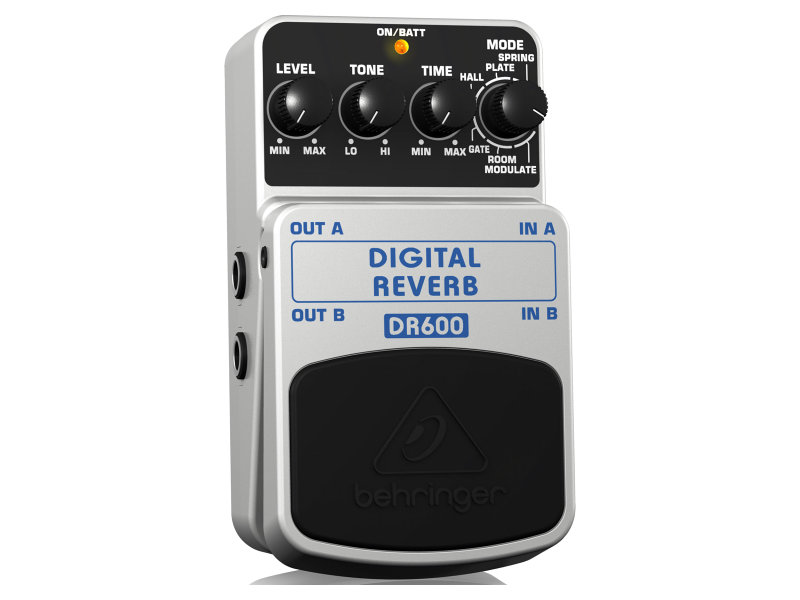 Behringer DR600 Digital Reverb gitáreffektpedál | hangszerdiszkont.hu