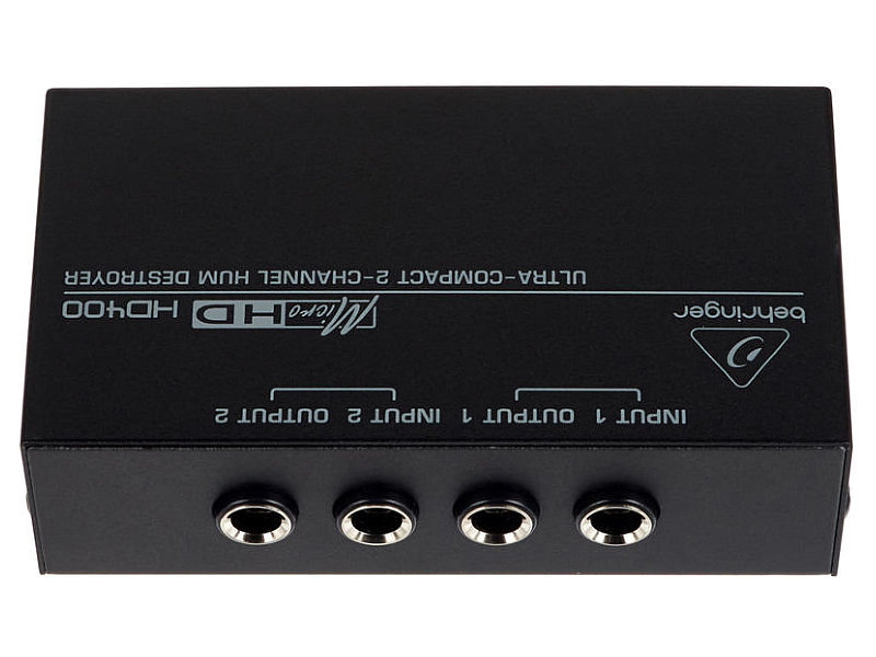 Behringer HD400 MicroHD 2-csatornás zajszűrő | hangszerdiszkont.hu