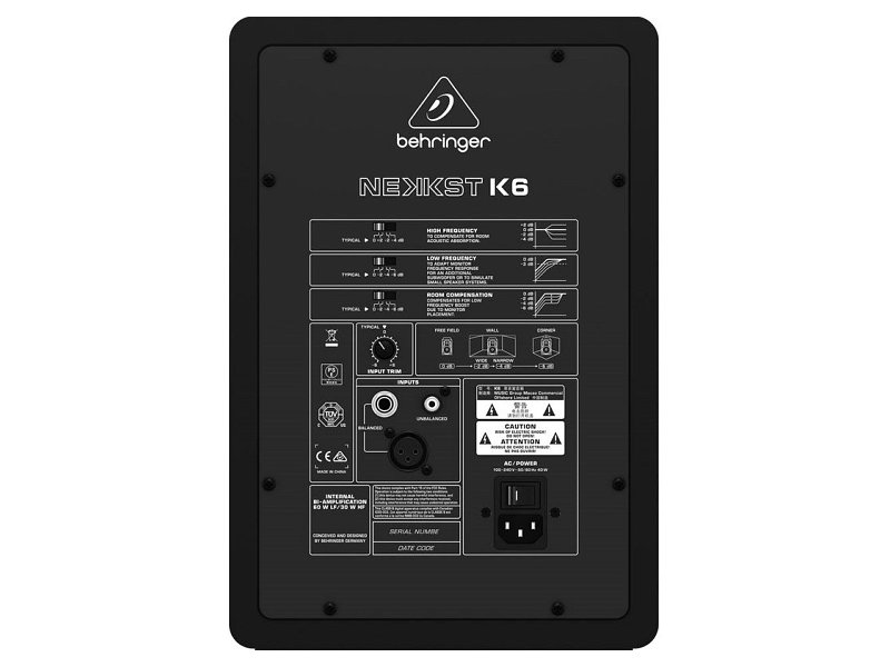Behringer NEKKST K6 150W aktív stúdió monitor | hangszerdiszkont.hu