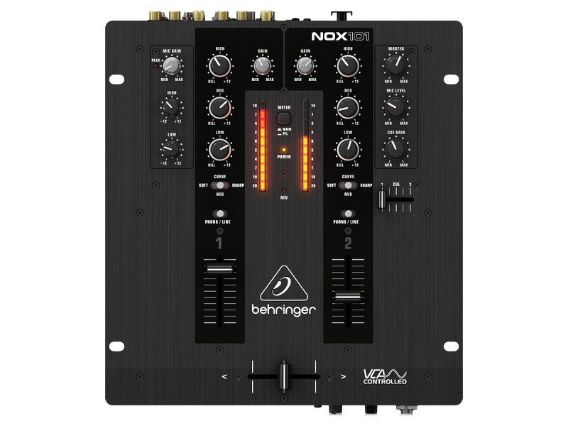 Behringer NOX101 DJ keverő | hangszerdiszkont.hu