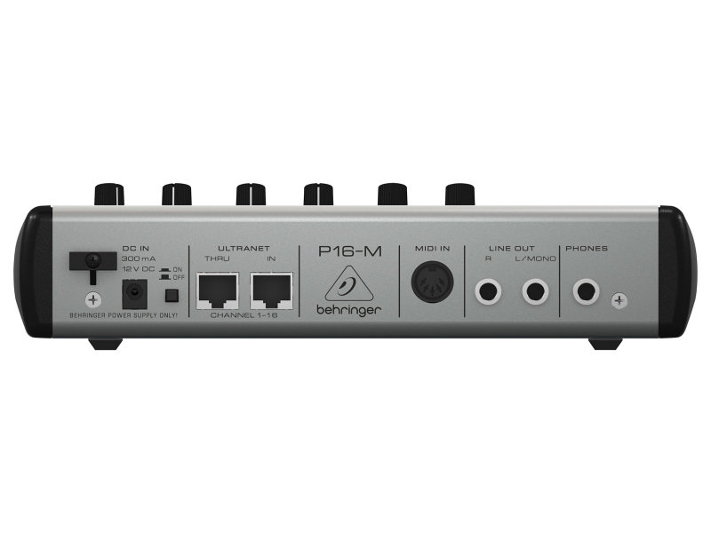 Behringer P16-M Powerplay 16-csatornás digitális sztereó személyi keverőpult | hangszerdiszkont.hu