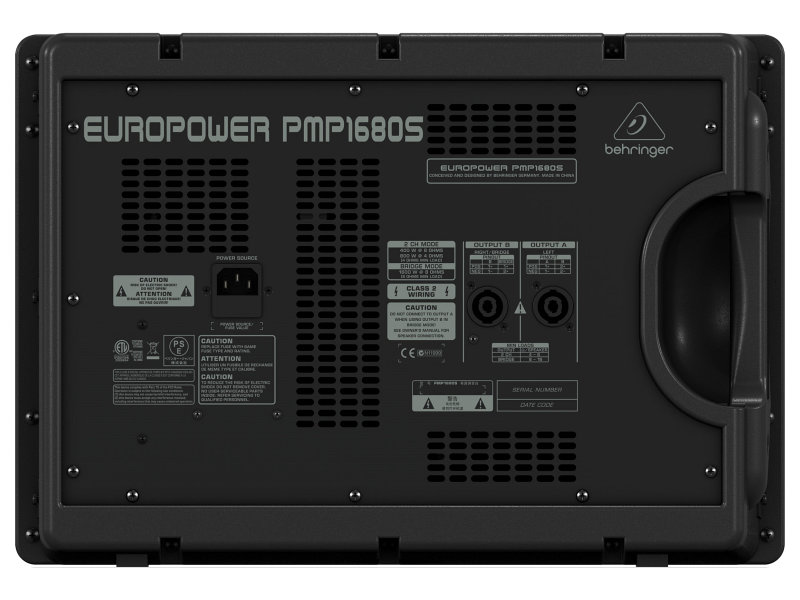 Behringer PMP1680S Europower 2x 800W sztereó keverőerősítő | hangszerdiszkont.hu