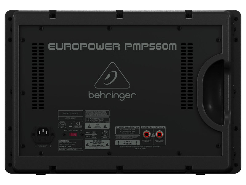 Behringer PMP560M Europower 2x250W keverőerősítő | hangszerdiszkont.hu