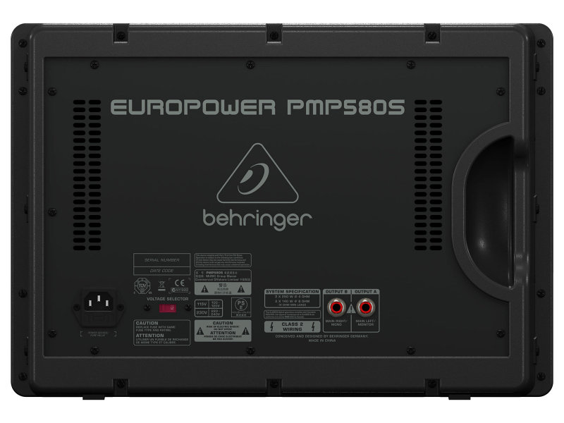 Behringer PMP580S Europower 2x250W sztereó keverőerősítő | hangszerdiszkont.hu