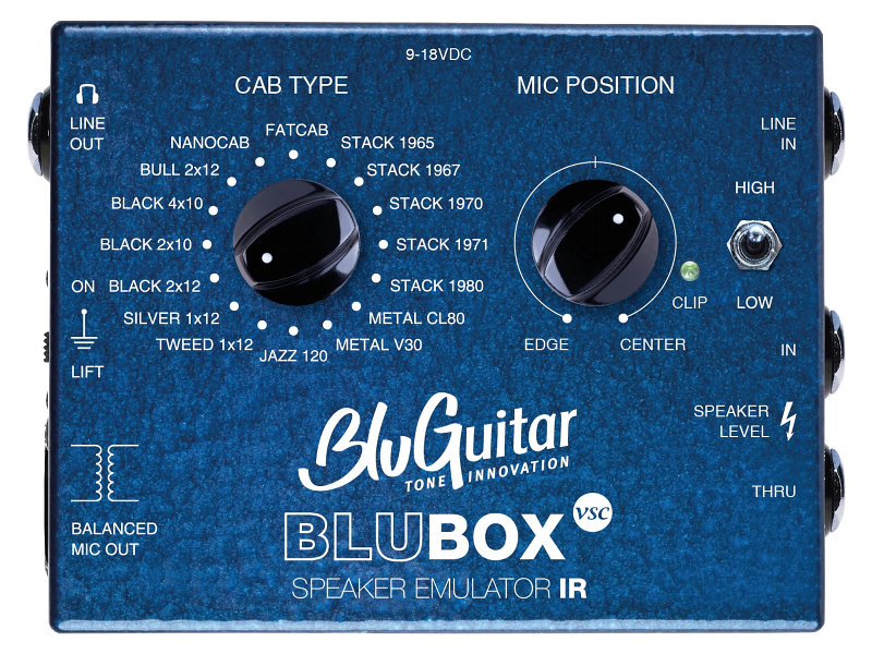 BluGuitar BluBox hangfalszimulátor/DI box | hangszerdiszkont.hu
