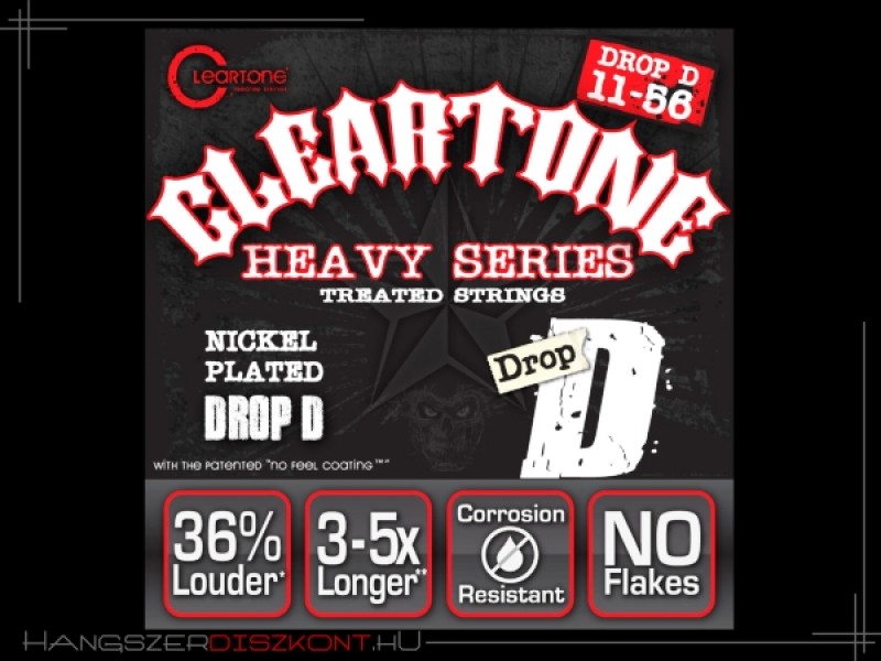 Cleartone 9456 Heavy Drop D nikkel 11-56 | hangszerdiszkont.hu