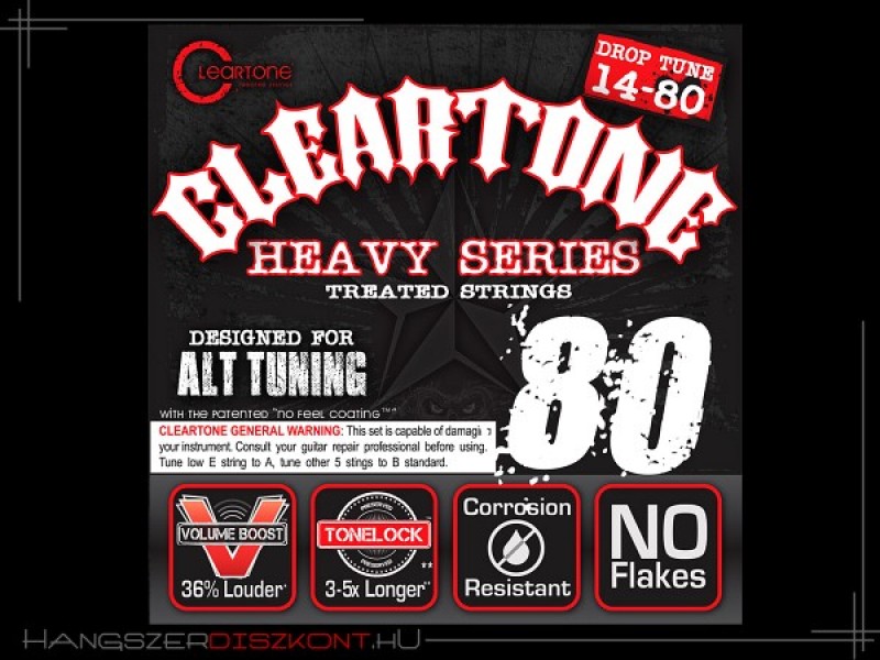 Cleartone 9480 Monster gitárhúr 14-80 | hangszerdiszkont.hu