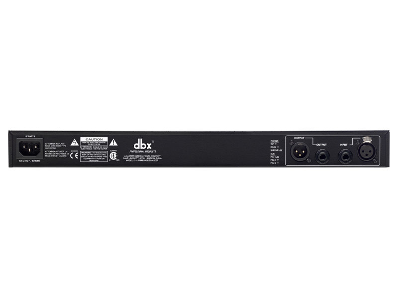 dbx 131S egycsatornás 31-sávos grafikus equalizer | hangszerdiszkont.hu