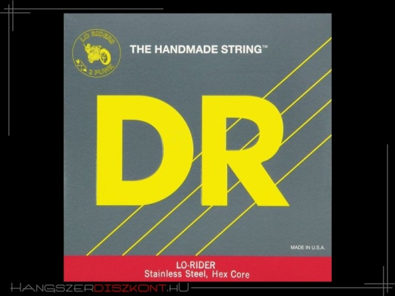 DR Strings Lo-Rider LLH-40 Stainless Steel 40-95 | hangszerdiszkont.hu