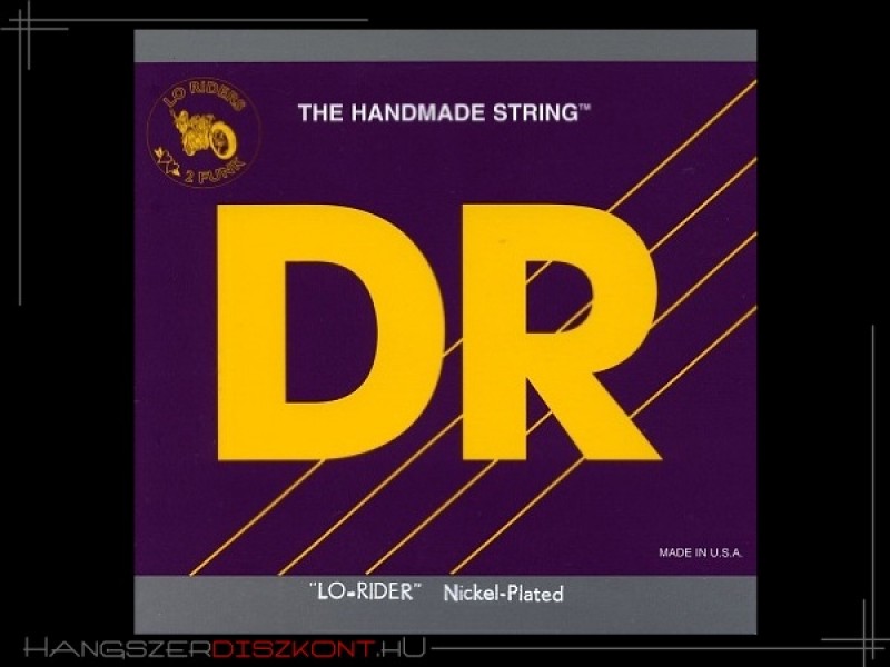 DR Strings Nickel Lo-Riders NMLH-45 45-100 | hangszerdiszkont.hu
