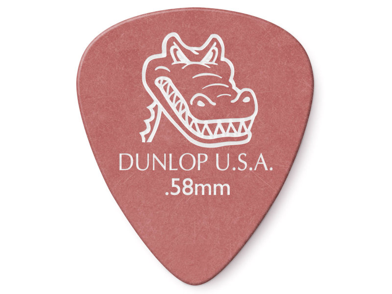 Dunlop 417R Gator Grip .58 mm gitárpengető | hangszerdiszkont.hu