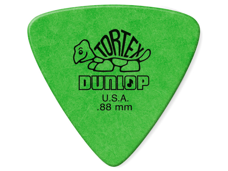 Dunlop 431R Tortex háromszög 0.88 mm gitárpengető | hangszerdiszkont.hu