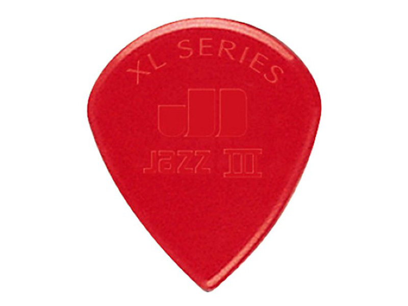 Dunlop 47PXLN Jazz III XL piros gitárpengető | hangszerdiszkont.hu