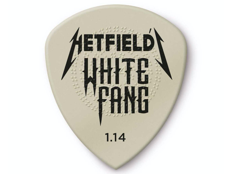 Dunlop PH112-114 Hetfields White Fang Custom Flow 1.14 mm gitárpengető | hangszerdiszkont.hu