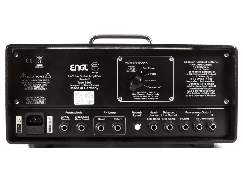 Engl Ironball E606 20W csöves gitárerősítő fej | hangszerdiszkont.hu