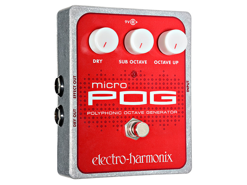 Electro-Harmonix Micro Pog oktáv pedál | hangszerdiszkont.hu