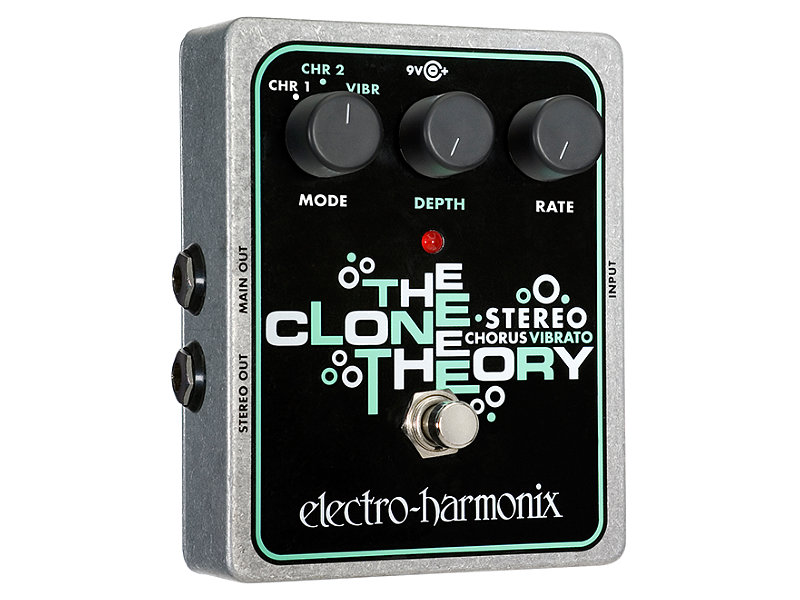 Electro-Harmonix Stereo Clone Theory analóg chorus/vibrato effektpedál | hangszerdiszkont.hu