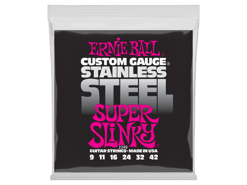 Ernie Ball 2248 Stainless Steel Super Slinky 09-42 | hangszerdiszkont.hu