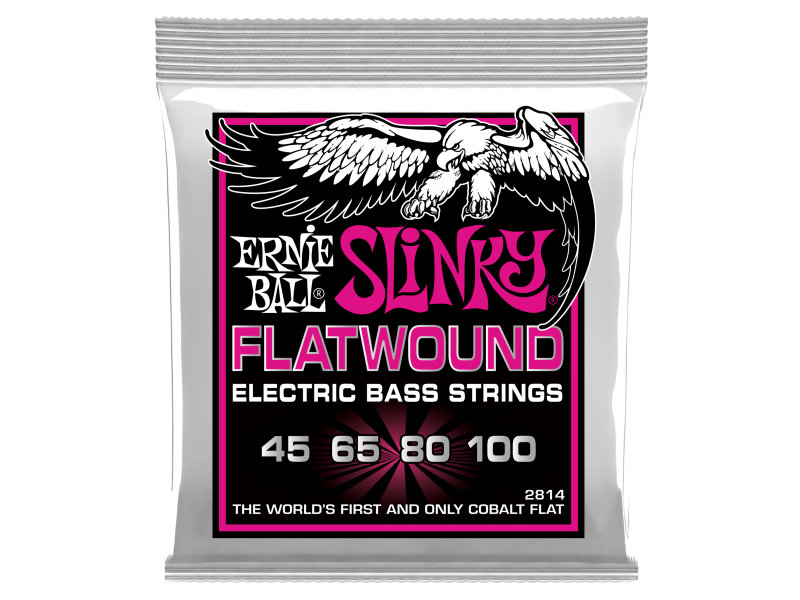 Ernie Ball 2814 Super Slinky Flatwound Bass 45-100 | hangszerdiszkont.hu