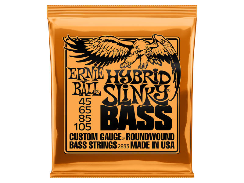 Ernie Ball 2833 Hybrid Slinky Bass Nickel 45-105 | hangszerdiszkont.hu
