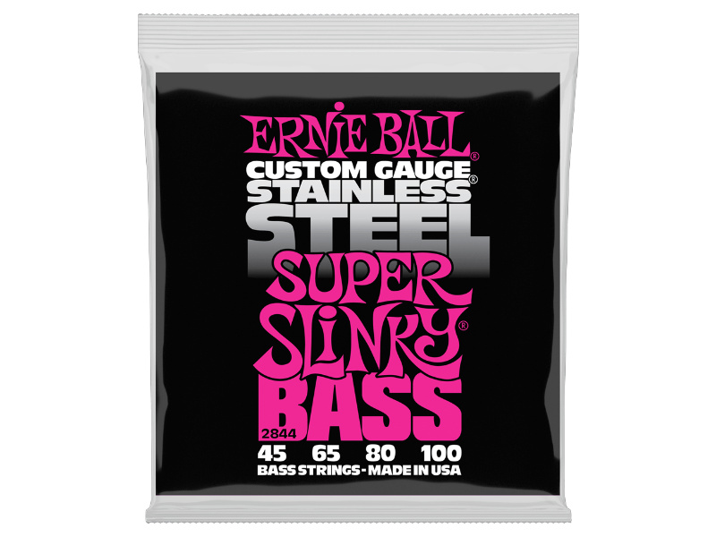Ernie Ball 2844 Stainless Steel Super Slinky Bass 45-100 | hangszerdiszkont.hu
