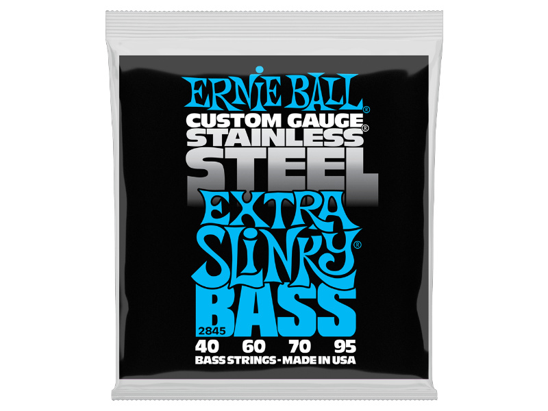 Ernie Ball 2845 Stainless Steel Extra Slinky Bass 40-95 | hangszerdiszkont.hu