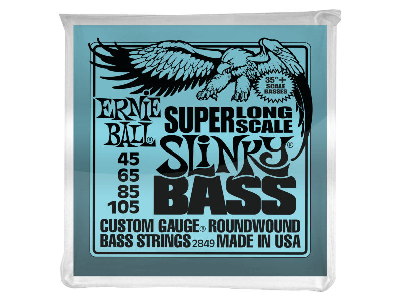 Ernie Ball 2849 Nickel Wound Hybrid Slinky Super Long Scale Bass 45-105 | hangszerdiszkont.hu