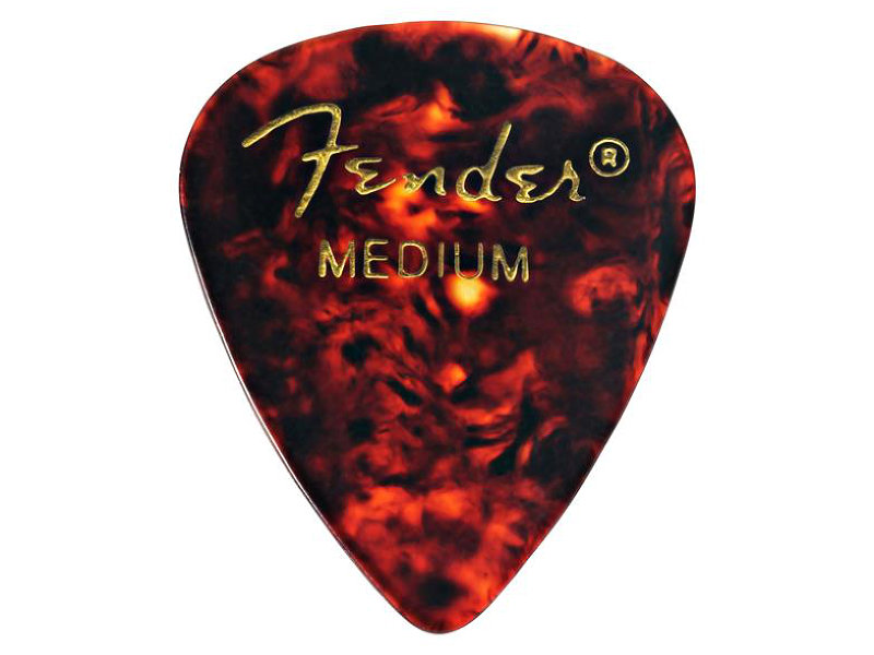 Fender 351 Shape Classic Shell Celluloid gitárpengető - medium | hangszerdiszkont.hu