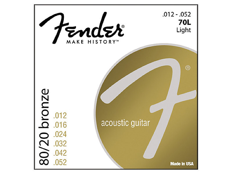 Fender 70L 80/20 Bronze 12-52 | hangszerdiszkont.hu