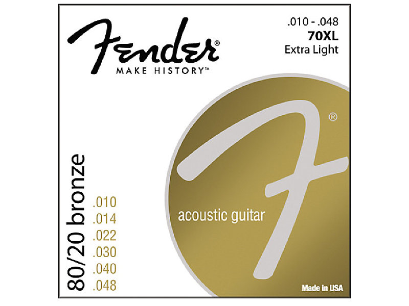 Fender 70XL 80/20 Bronze 10-48 | hangszerdiszkont.hu