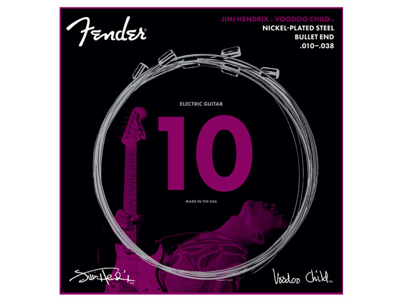 Fender Jimi Hendrix Woodoo Child Nickel Bullet End 10-38 | hangszerdiszkont.hu