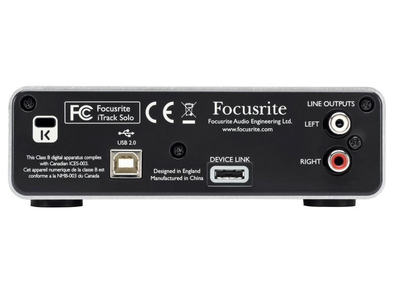 Focusrite iTrack Solo Lightning hangkártya - Mac és PC platformra egyaránt | hangszerdiszkont.hu