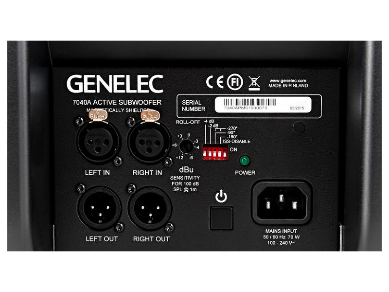 Genelec 2.1 aktív stúdió monitor szett - 2db 8010APM top és 1db 7040APM szub | hangszerdiszkont.hu