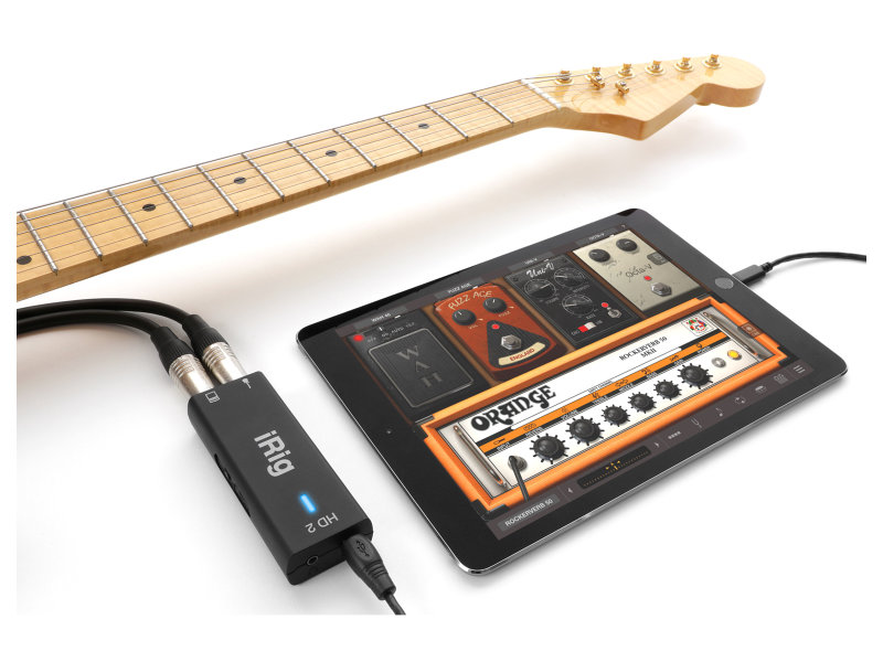 IK Multimedia iRig HD 2 digitális gitár interfész iOS/Mac/PC támogatással | hangszerdiszkont.hu