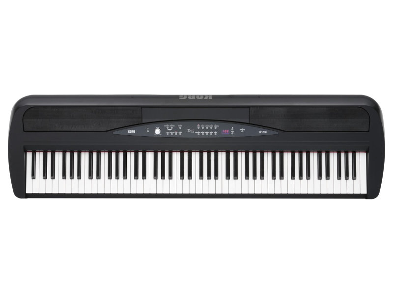 Korg SP280 BK digitális zongora - Állvánnyal | hangszerdiszkont.hu