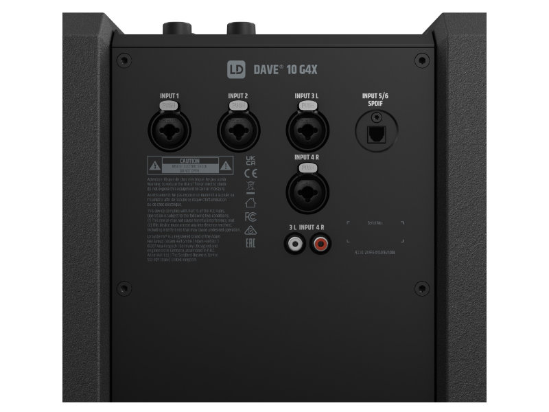 LD Systems Dave 10 G4X 340W hordozható PA hangrendszer | hangszerdiszkont.hu