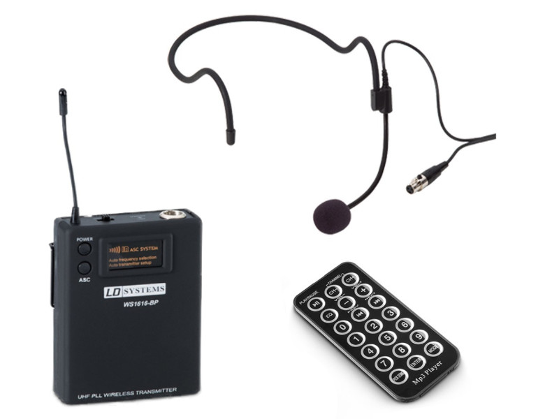 LD Systems Roadbuddy 10 HS B5 akkus mobil hangfal 1-fejpántos mikrofonnal | hangszerdiszkont.hu