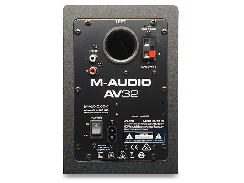 M-Audio AV32 10W aktív stúdió monitor hangfalpár | hangszerdiszkont.hu