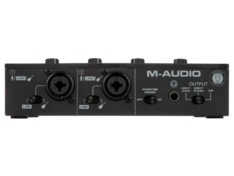 M-Audio M-Track Duo USB hangkártya | hangszerdiszkont.hu