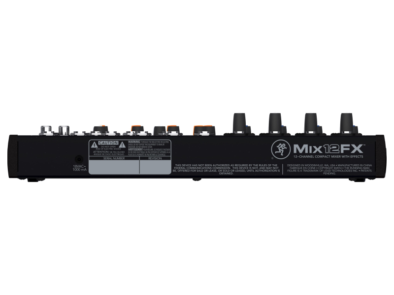 Mackie Mix12FX 12-csatornás kompakt effektes keverő | hangszerdiszkont.hu