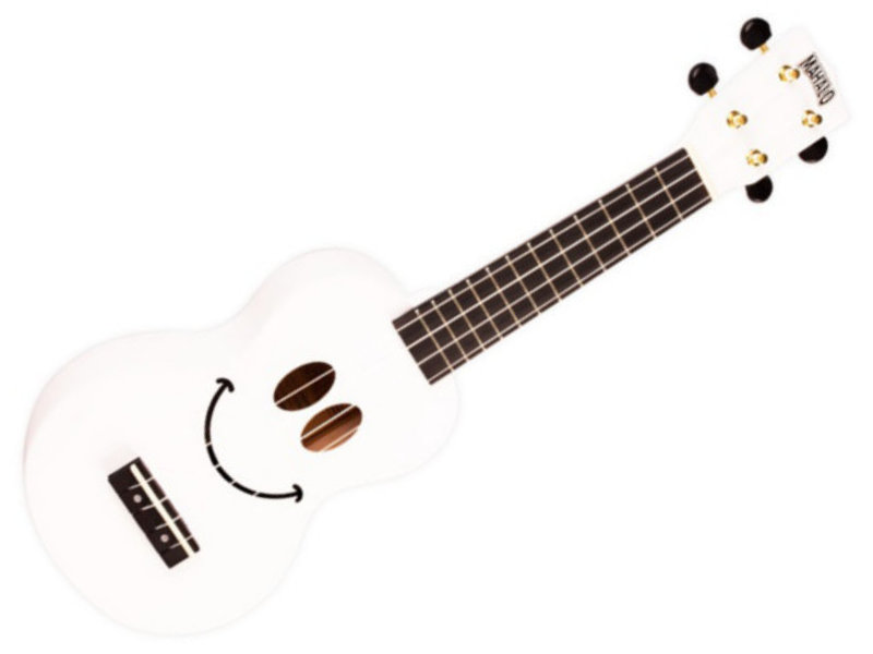Mahalo U-Smile White ukulele | hangszerdiszkont.hu
