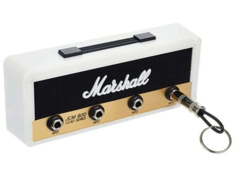 Marshall ACCS-10290 White Jack Rack falra szerelhető kulcstartó | hangszerdiszkont.hu