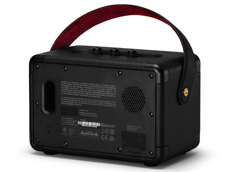 Marshall Kilburn II Bluetooth Black 36W aktív sztereó akkus hangfal - KÉSZLETAKCIÓ! | hangszerdiszkont.hu